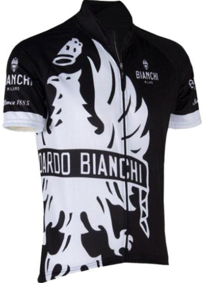 Bianchi Milano Cinca Long Zip Short Sleeve Jersey