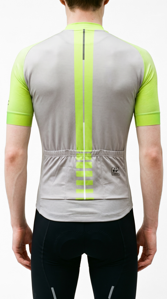 Classic Cycling Men's Tour Cycling Jersey – Green