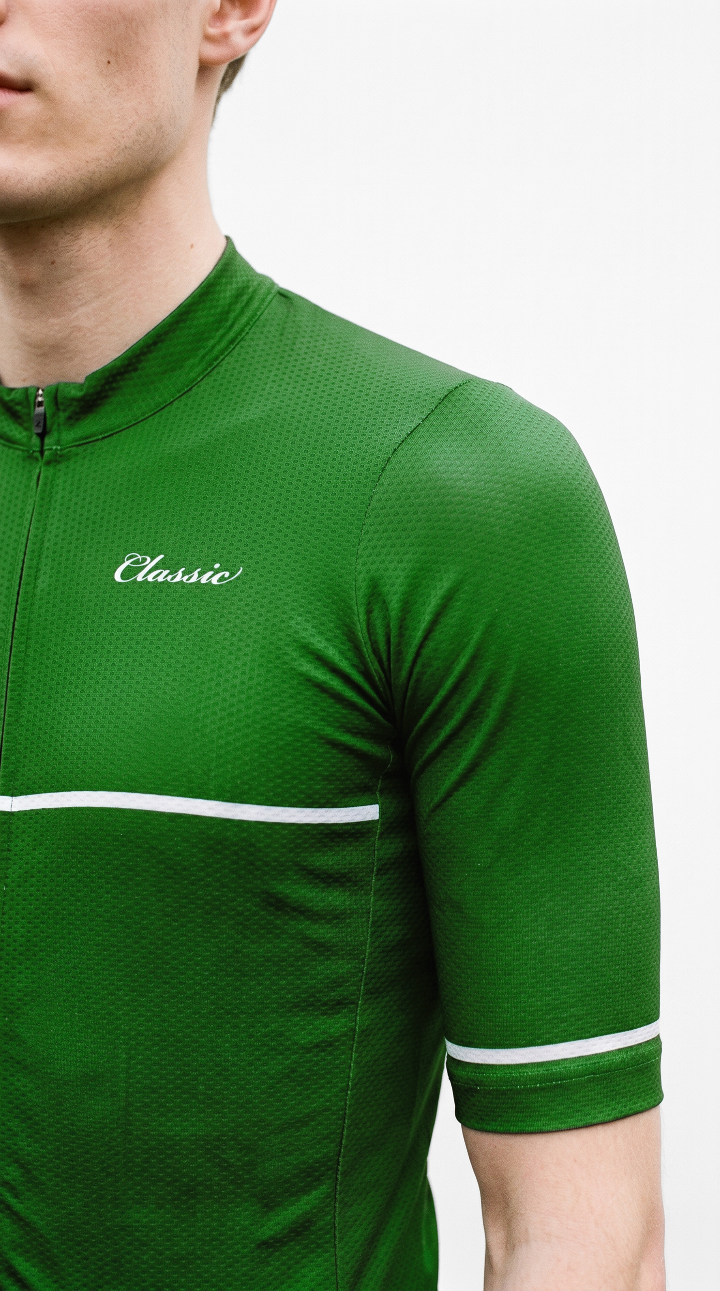 Classic Cycling Elegara Jersey – Men's Green