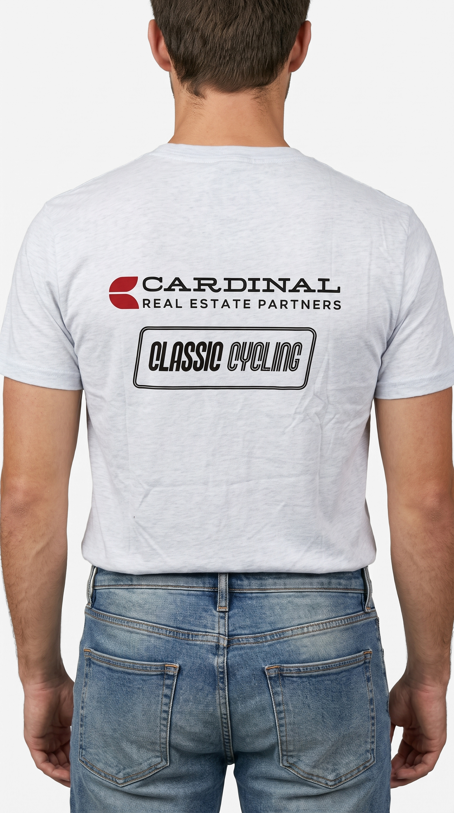 Classic Cycling - Cardinal Cycling Team White T-Shirt - Men's