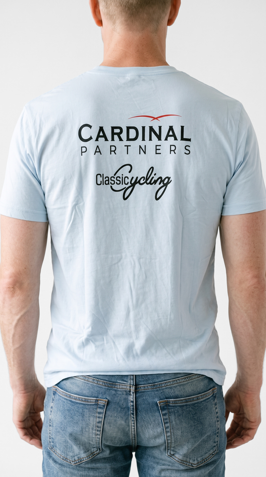 Classic Cycling - Cardinal Cycling Team White T-Shirt - Men's