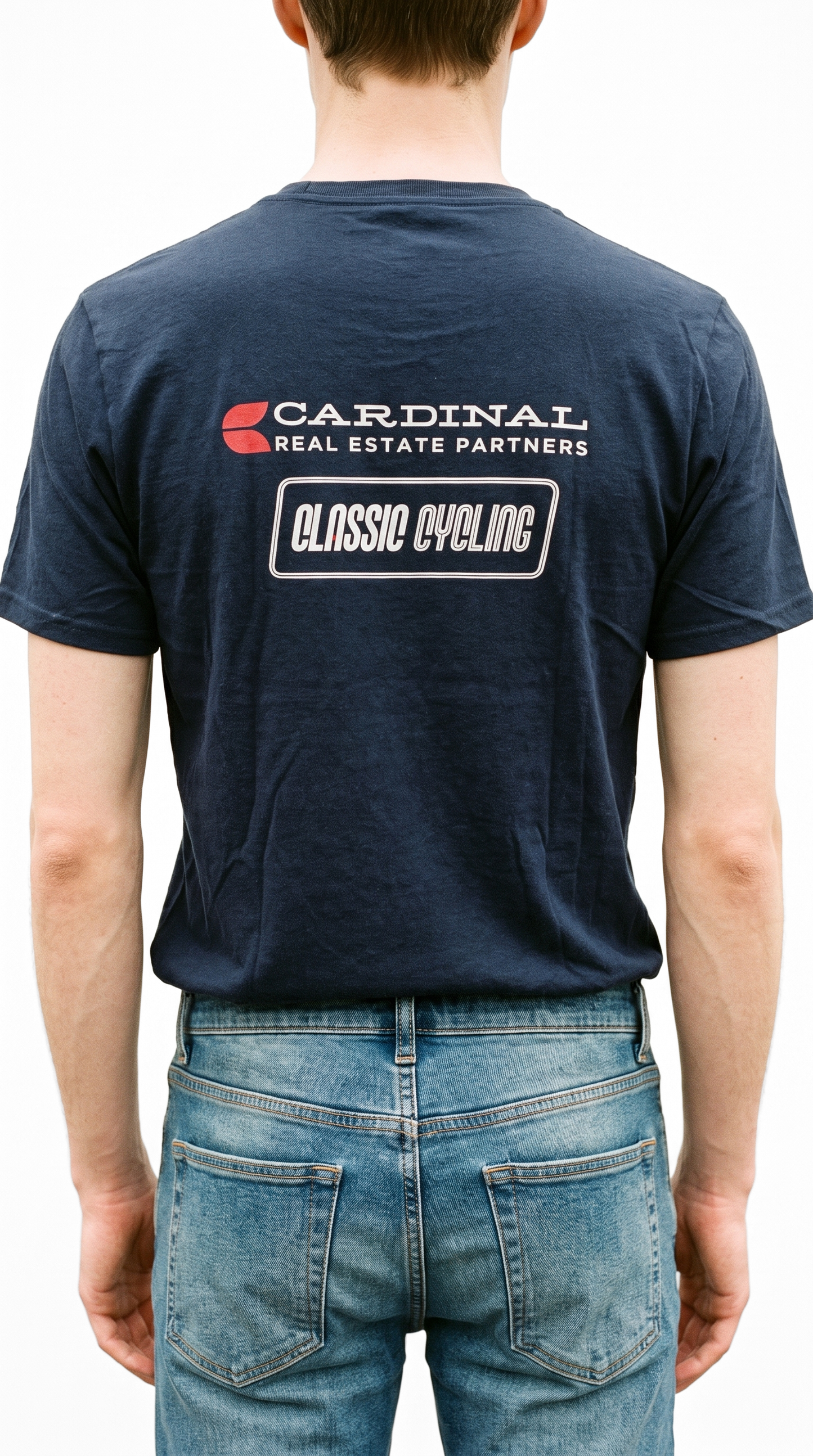 Classic Cycling - Cardinal Cycling Team Navy T-Shirt - Men's