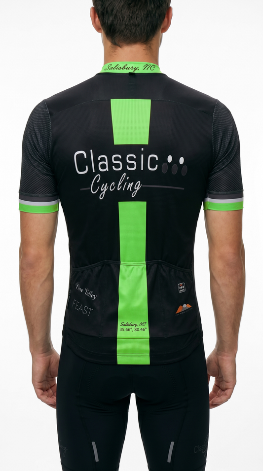Classic Cycling Men's Pro 1.2 Jersey SAMPLE - Green
