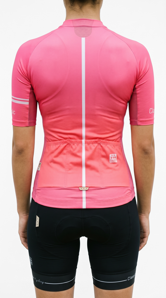 Classic Cycling Ice Jersey - Women's - Pink