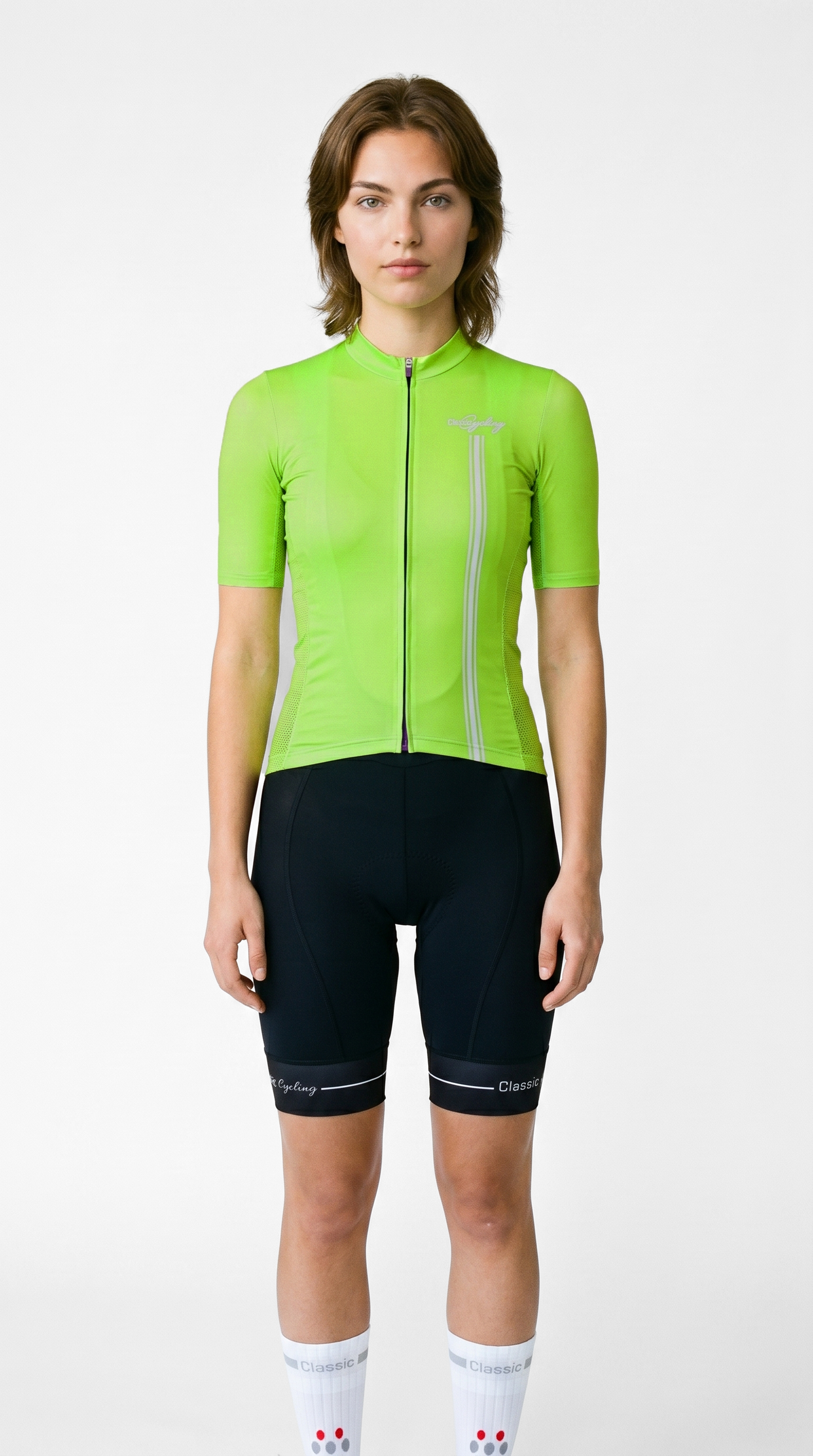 Classic Cycling Women's Flex 2 Cycling Jersey – Fluo