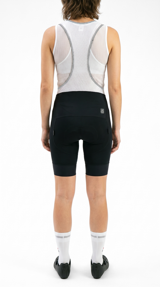 Classic Cycling Women's Fondo Bib Shorts – Black