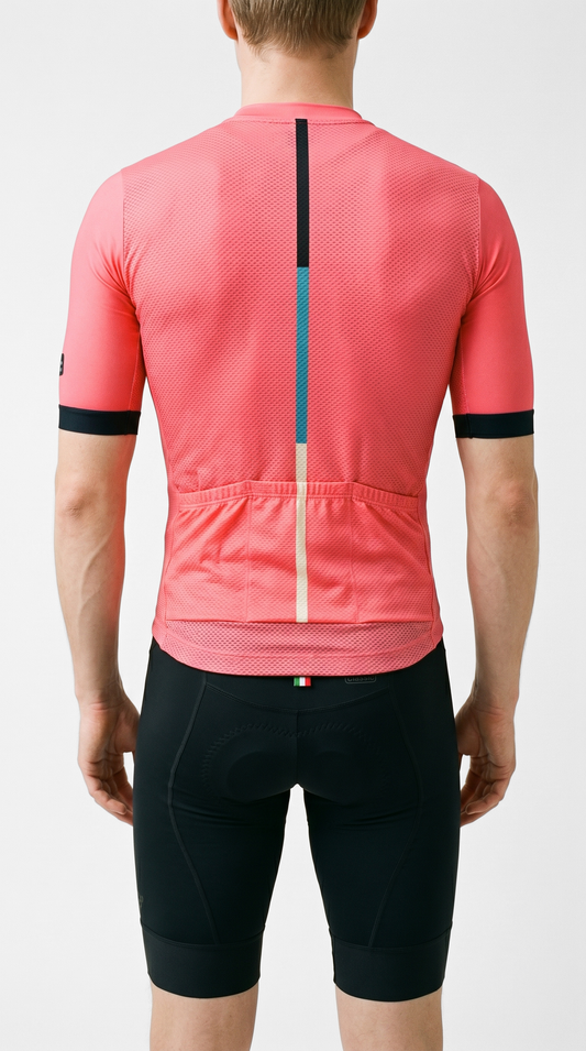 Classic Cycling Men's Pista Jersey – Pink