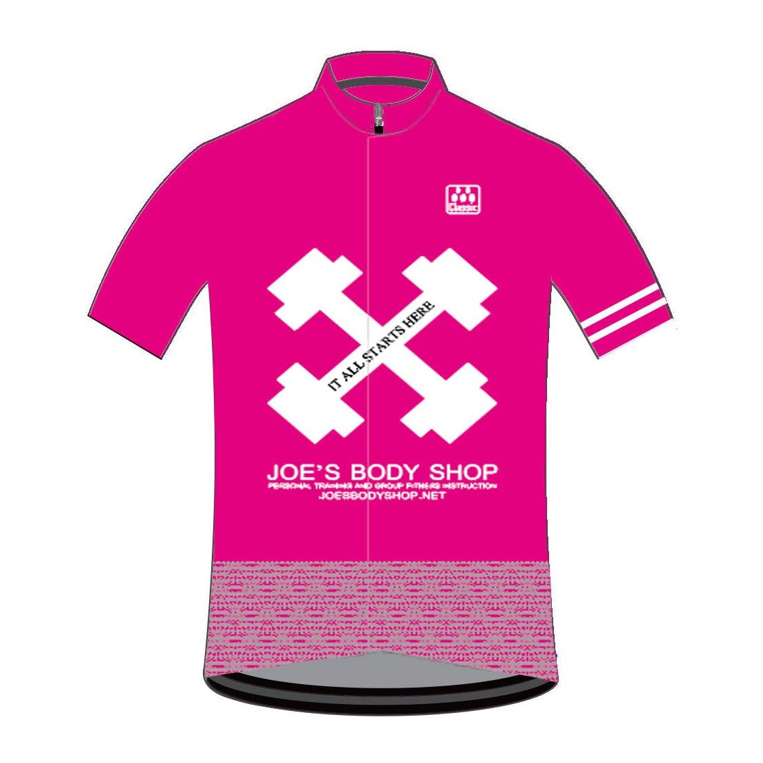 Joes Body Shop Ice Jersey - Mens - Classic Cycling