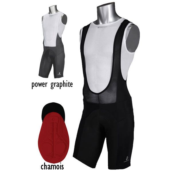 Hincapie Power Bib Short - Black - Classic Cycling