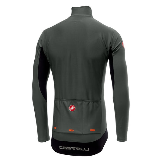 Castelli Perfetto Long Sleeve - Grey - Classic Cycling