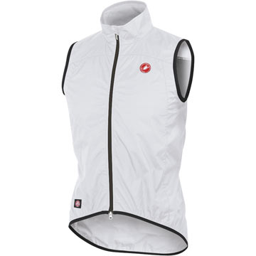 Castelli Aria Cycling Vest - White - Classic Cycling