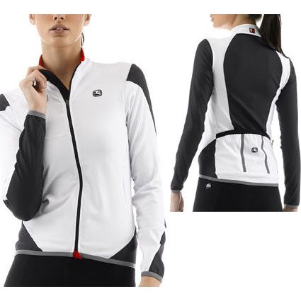Giordana FR-C Long Sleeve Womens Cycling Jersey - White - Classic Cycling