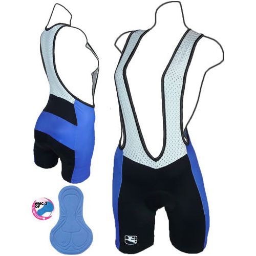 Giordana Womens Cycling Bib Shorts - Blue - Classic Cycling