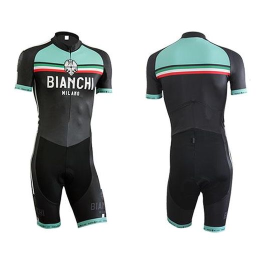 Bianchi Milano Frazzano Short Sleeve Skinsuit - Classic Cycling