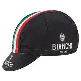 Bianchi Milano Neon Summer Cap - Black-Italia - Classic Cycling