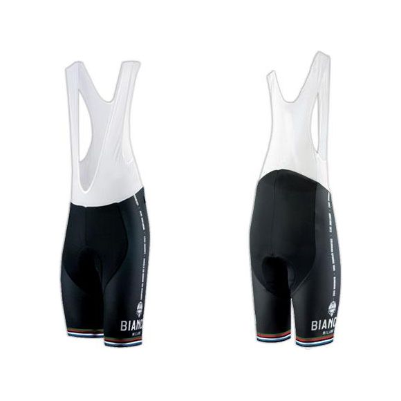 Bianchi Milano Victory Bib Short - Black - Classic Cycling