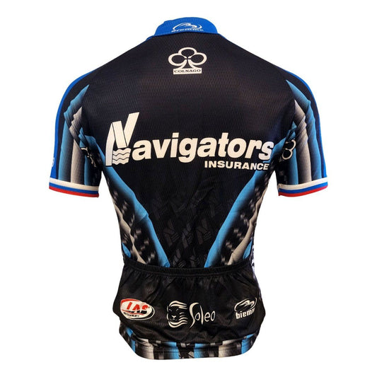 Biemme 2007 Navigators Team Jersey- Russian Sleeve Stripes - Classic Cycling