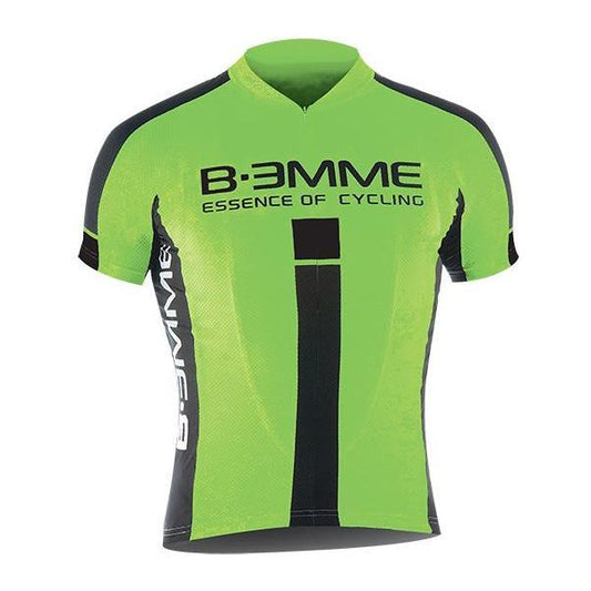 Biemme Identity Short Sleeve Jersey - Green - Classic Cycling