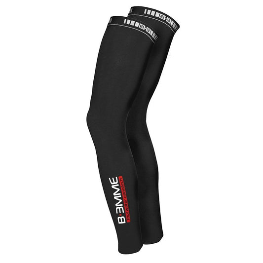 Biemme Nanotech Water Resistant Leg Warmer - Black - Classic Cycling