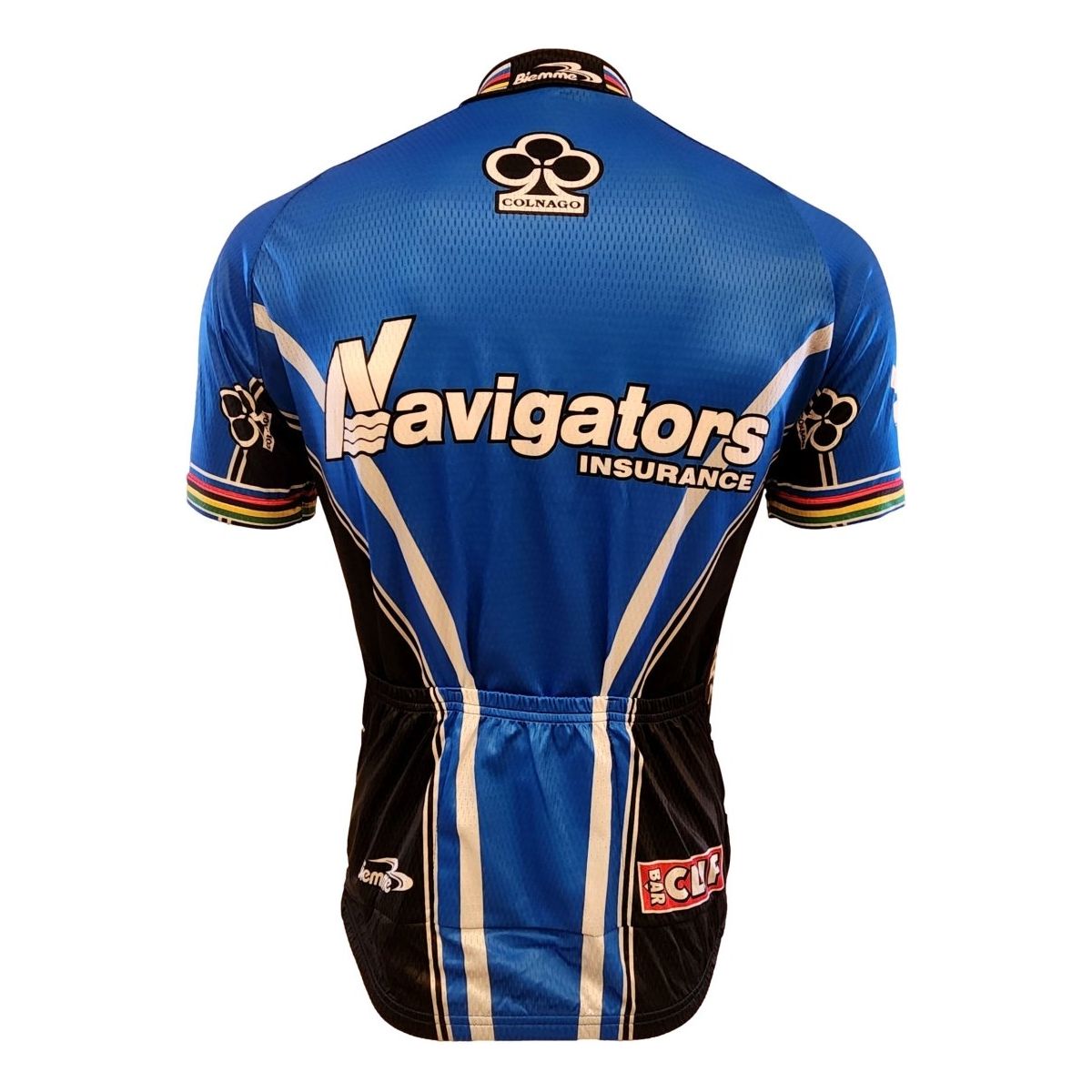 Biemme Navigators 2006 Team Jersey - World Champion Sleeve Bands - Classic Cycling