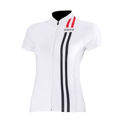 Capo Bacio Women's Jersey White - Classic Cycling