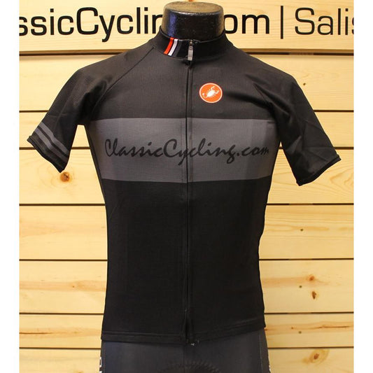 Castelli Classic Cycling Jersey - Black - Classic Cycling