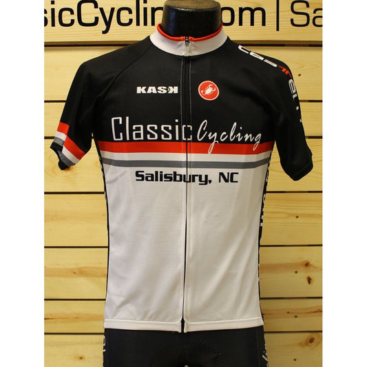 Castelli Classic Cycling Jersey - White - Classic Cycling
