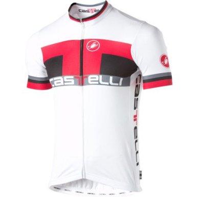 Castelli Cycling Jersey - Giugno Red - Classic Cycling