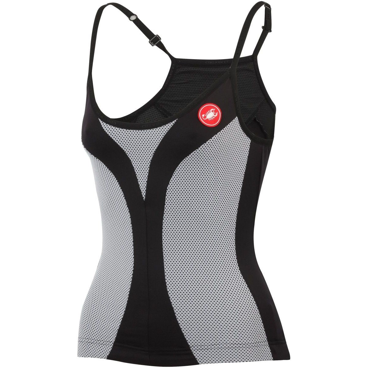 Castelli Ipnosi Sleeveless Top - Black-White - Classic Cycling