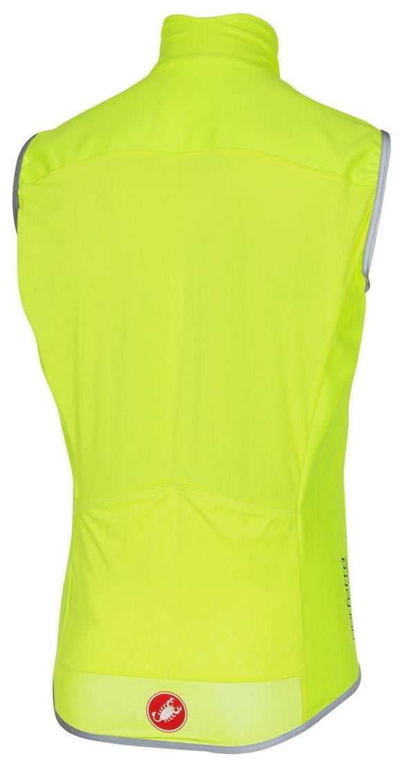 Castelli Perfetto Vest - Fluo Yellow - Classic Cycling