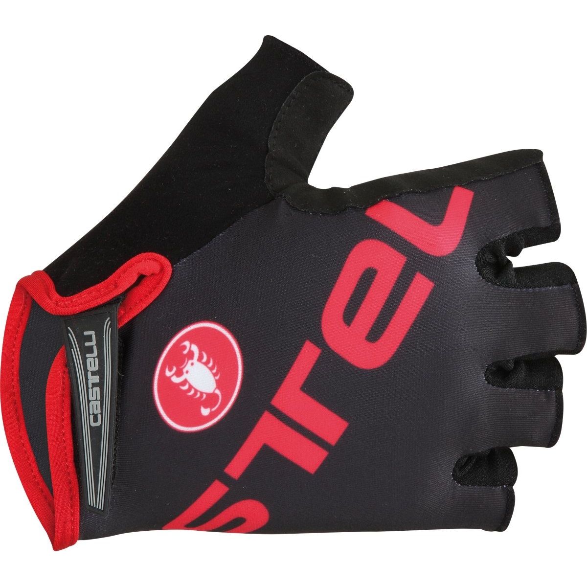 Castelli Tempo V Glove - Black-Red - Classic Cycling