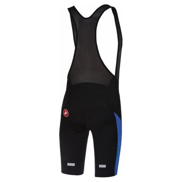 Castelli Velocissimo IV Bibshort - Black-Sky Blue - Classic Cycling