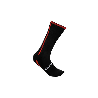 Castelli Venti Cycling Sock - Black-Red - Classic Cycling