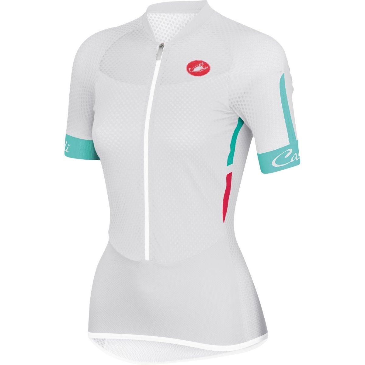 Castelli Womens Climbers Jersey - White - Classic Cycling