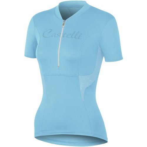Castelli Womens Dolce Cycling Jersey - Turquoise - Classic Cycling