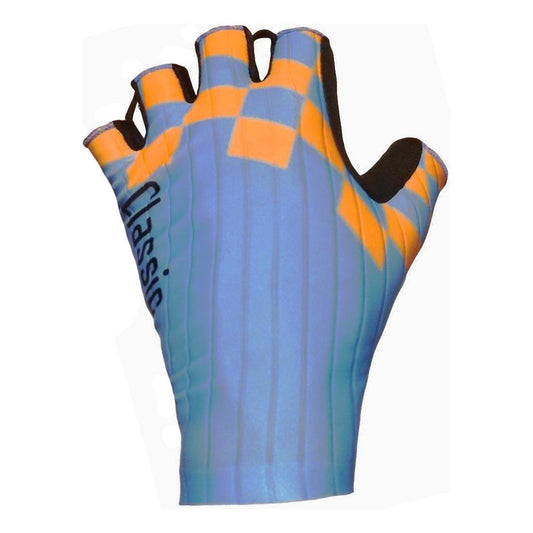 Classic Cycling Aero Gloves - Blue Orange - Classic Cycling
