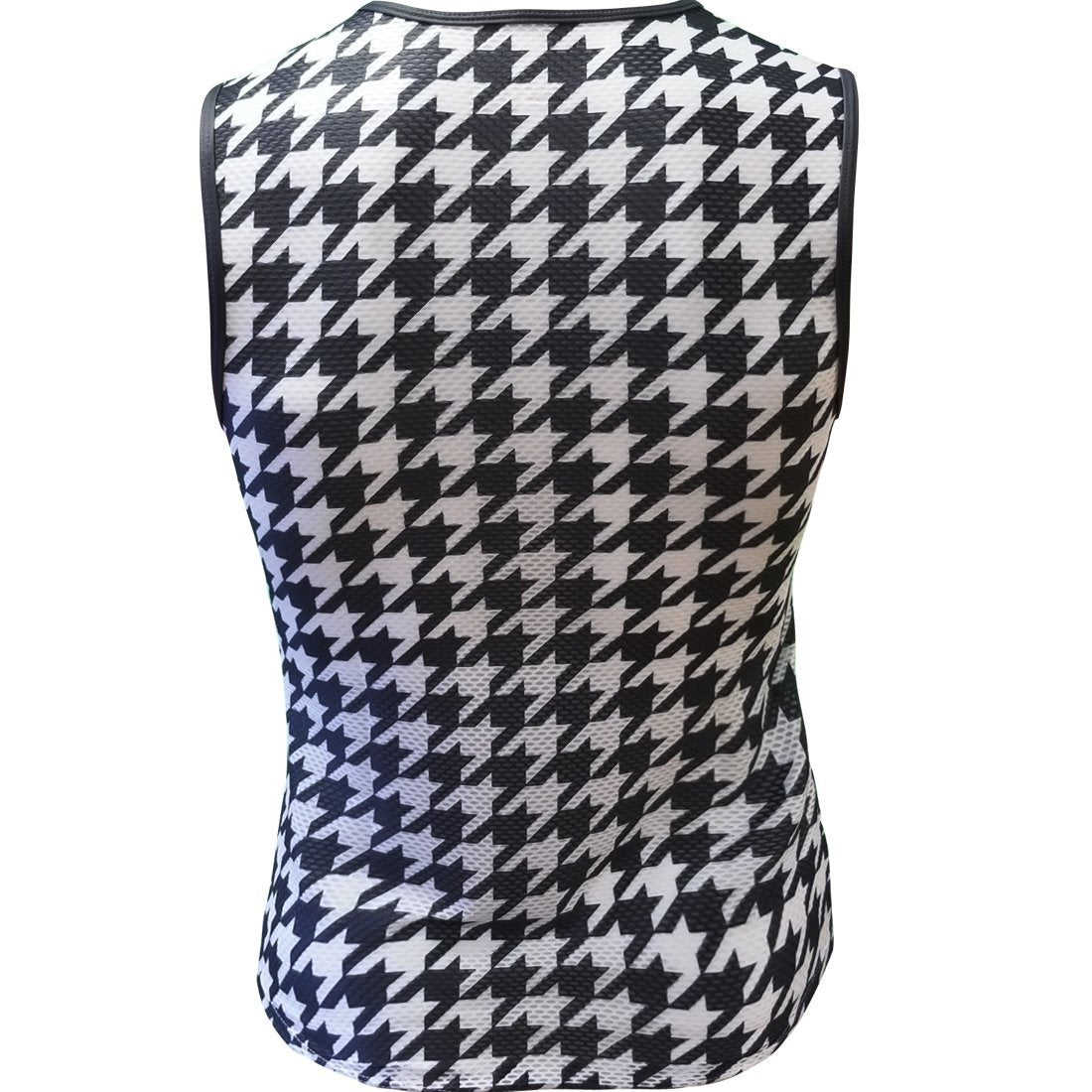 Classic Cycling Base Layer Black Houndstooth - Classic Cycling