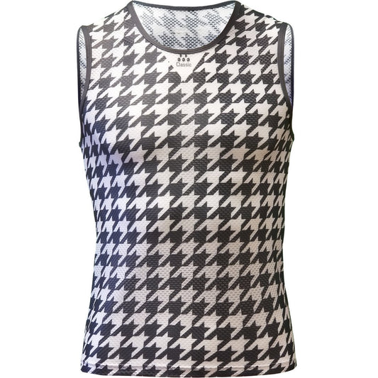Classic Cycling Base Layer Black Houndstooth - Classic Cycling