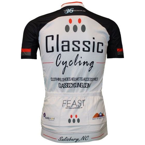Classic Cycling Black Label Jersey - White - Classic Cycling