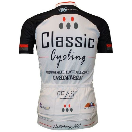 Classic Cycling Black Label Jersey - White - Classic Cycling