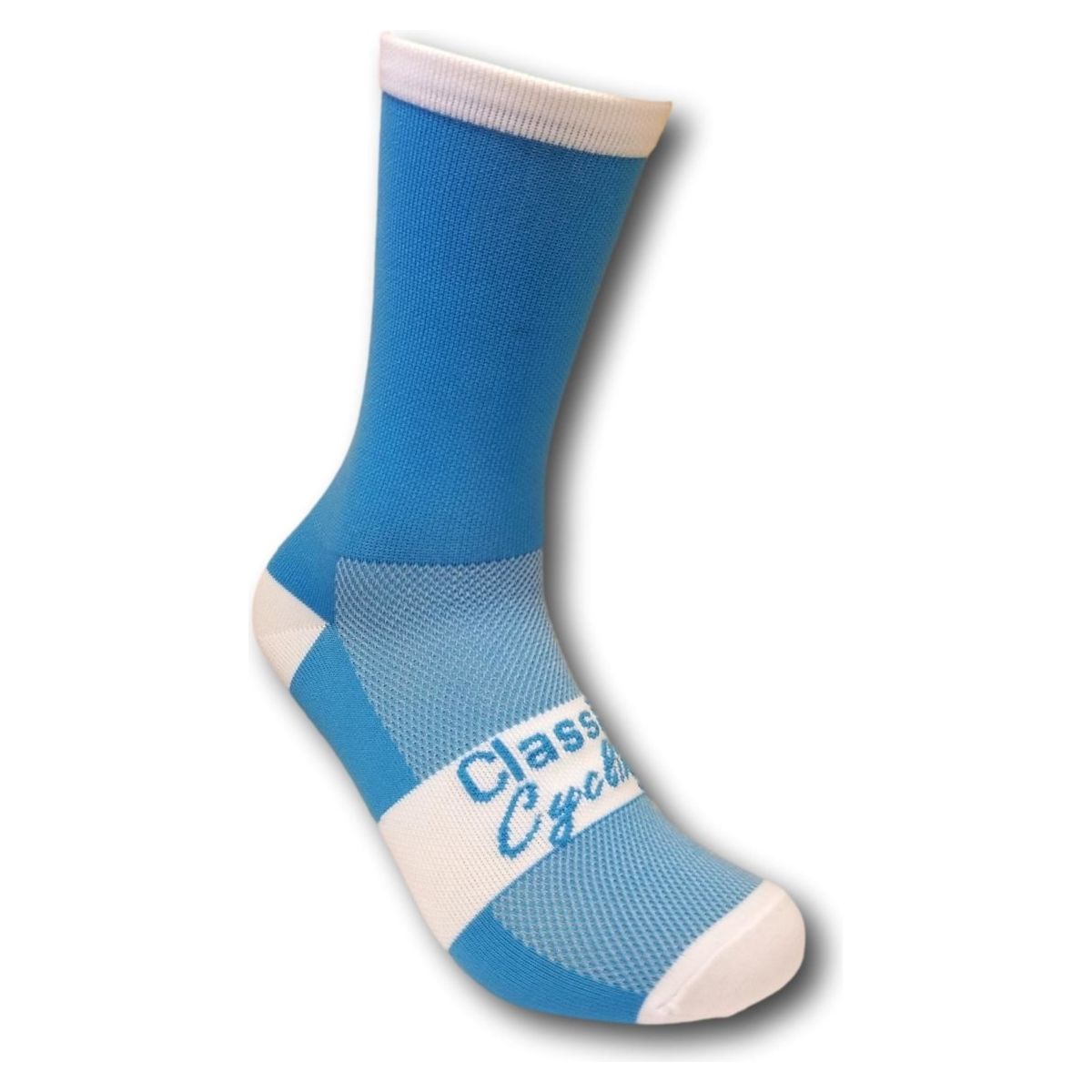 Classic Cycling Equipe Socks - Blue White "Classic" - Classic Cycling