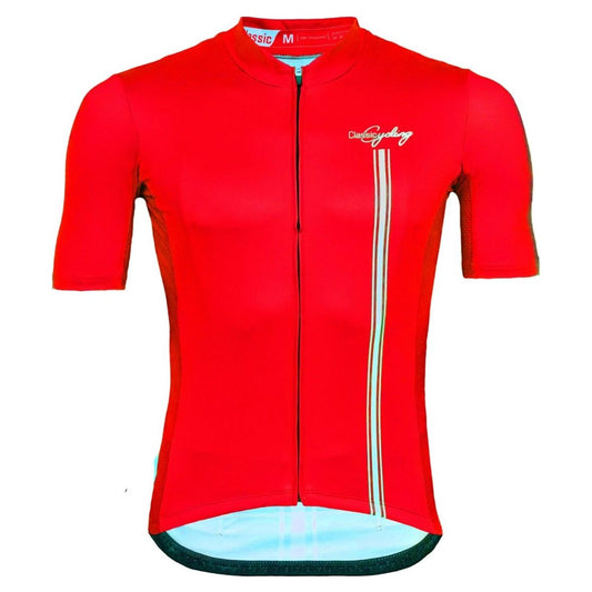 Classic Cycling Flex 2 Jersey Red- Men's - Classic Cycling