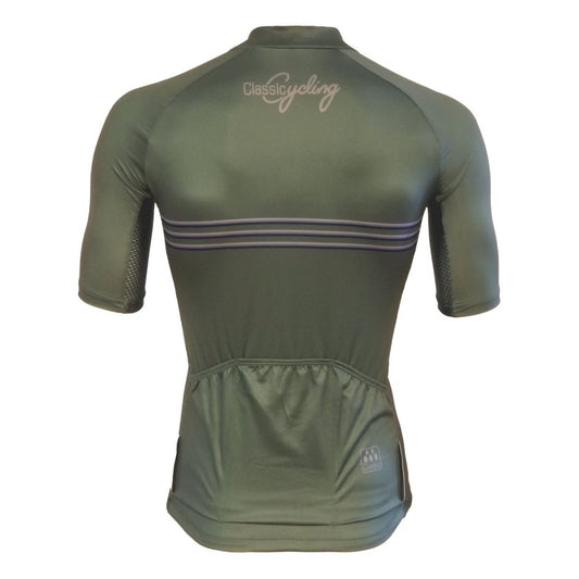 Classic Cycling Flex Jersey - Women's - Olive - Classic Cycling