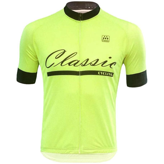 Classic Cycling Men's Fondo Jersey - Fluo - Classic Cycling