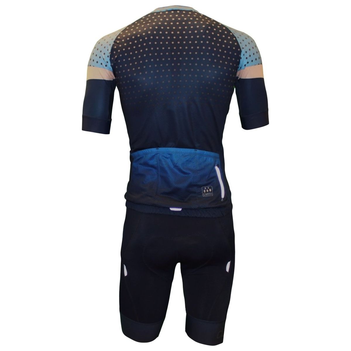 Classic Cycling Navy Dots 1.1 Jersey - Classic Cycling