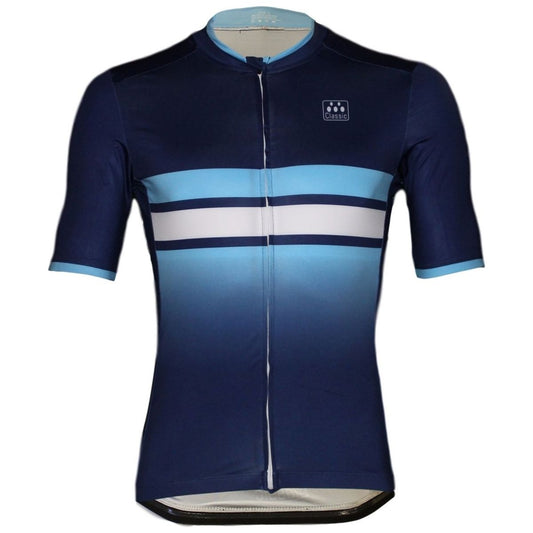 Classic Cycling Navy Fade Jersery - Classic Cycling