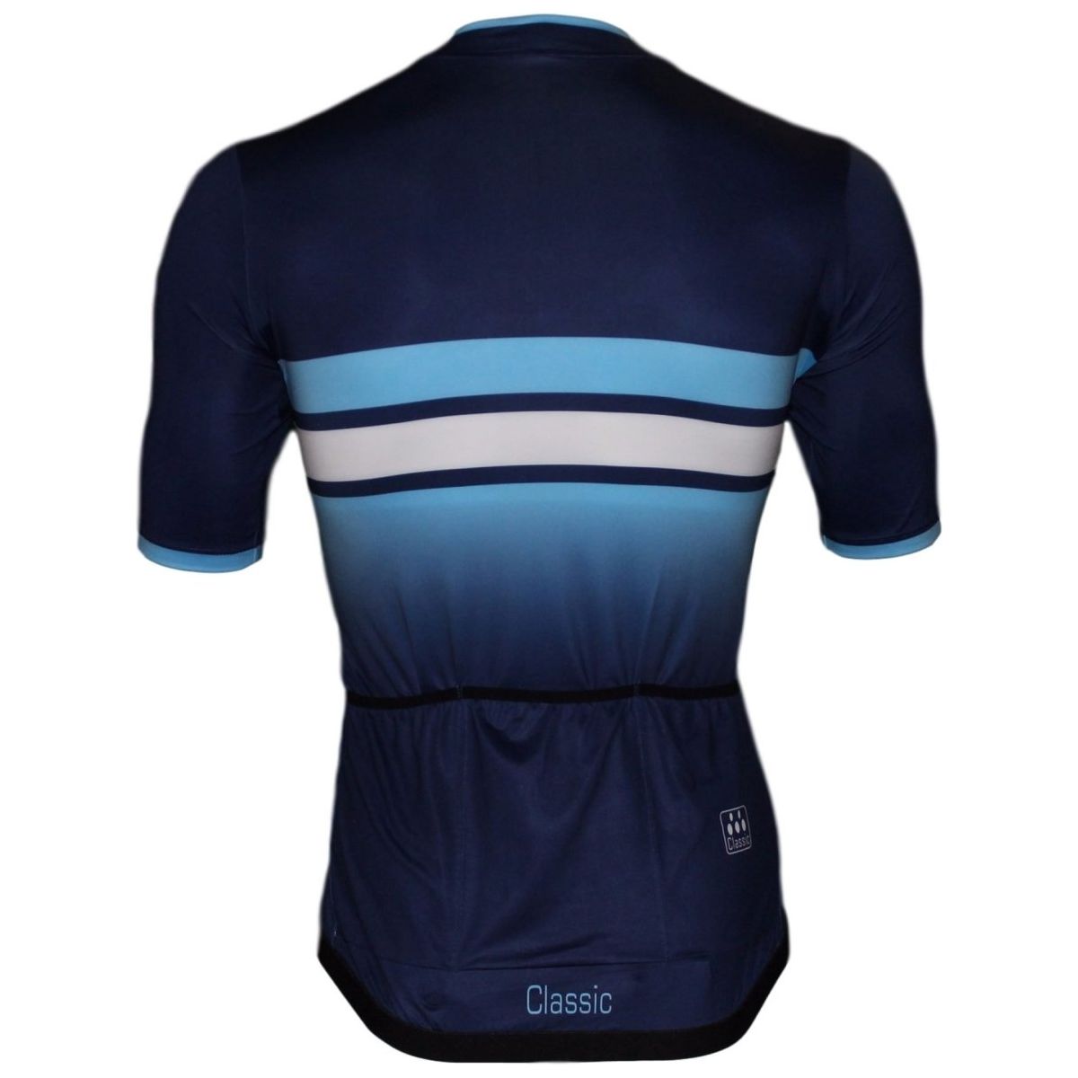 Classic Cycling Navy Fade Jersery - Classic Cycling