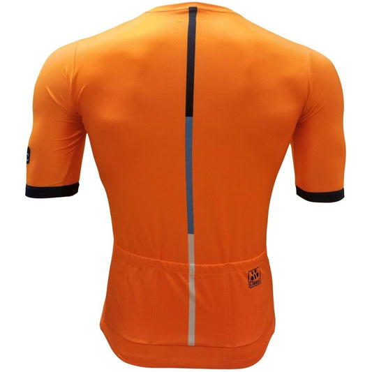 Classic Cycling Pista Jersey - Orange - Classic Cycling