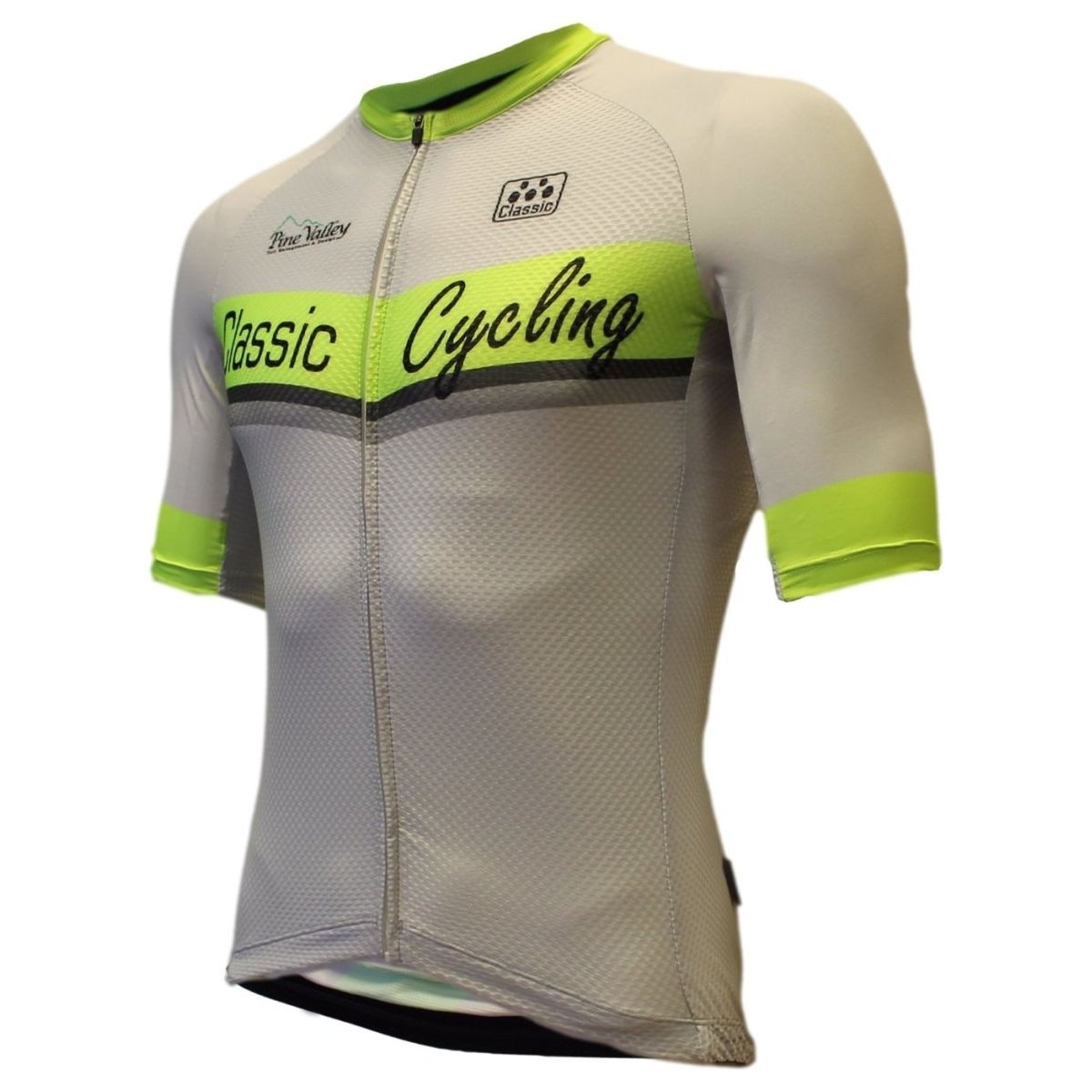 Classic Cycling Silver Ice Jersey - Classic Cycling