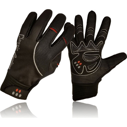 Classic Cycling Winter Windproof Gloves Black - Classic Cycling